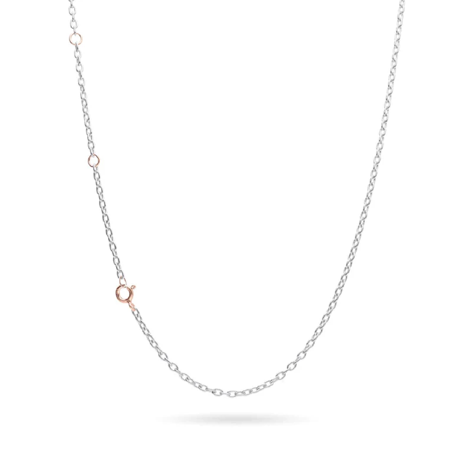 Collana Rubinia Filodellavita in argento con catena rolò 2,1 mm MISURA UNICA