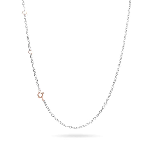 Collana Rubinia Filodellavita in argento con catena rolò 2,1 mm MISURA UNICA
