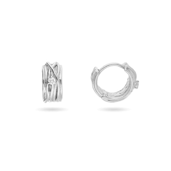 Orecchini Rubinia Filodellavita 13 fili e diamanti 0,02ct MISURA UNICA