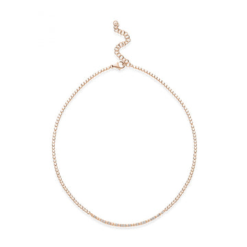 Collana Rosato Cubica da donna RZC039