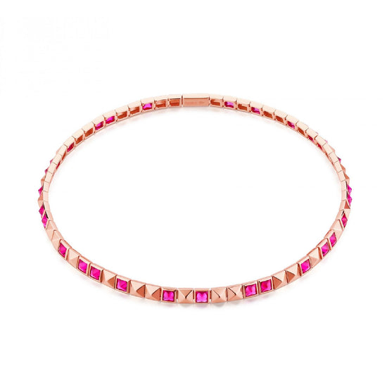 Collana Rosato Cubica da donna RZCU72-1