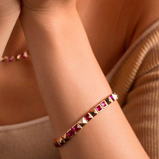 Bracciale Rosato Cubica da donna RZCU75-2