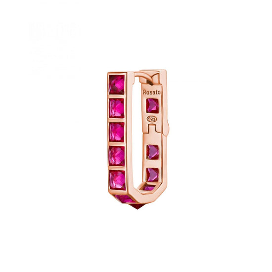 Orecchini Rosato Cubica da donna RZCU87-1