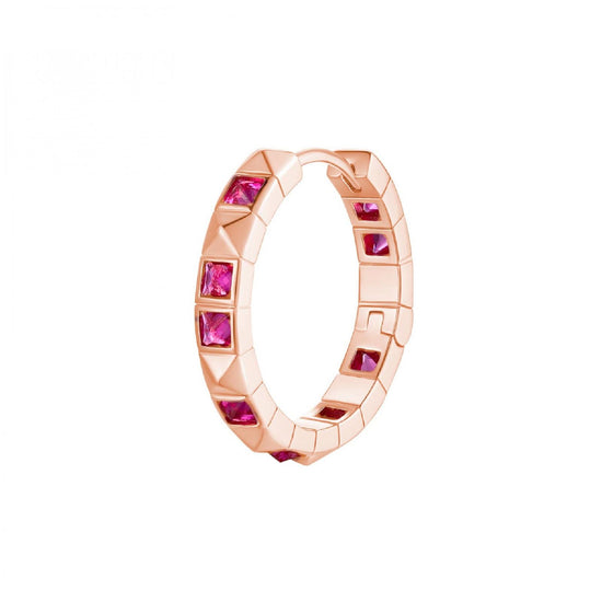 Orecchini Rosato Cubica da donna RZCU90-1