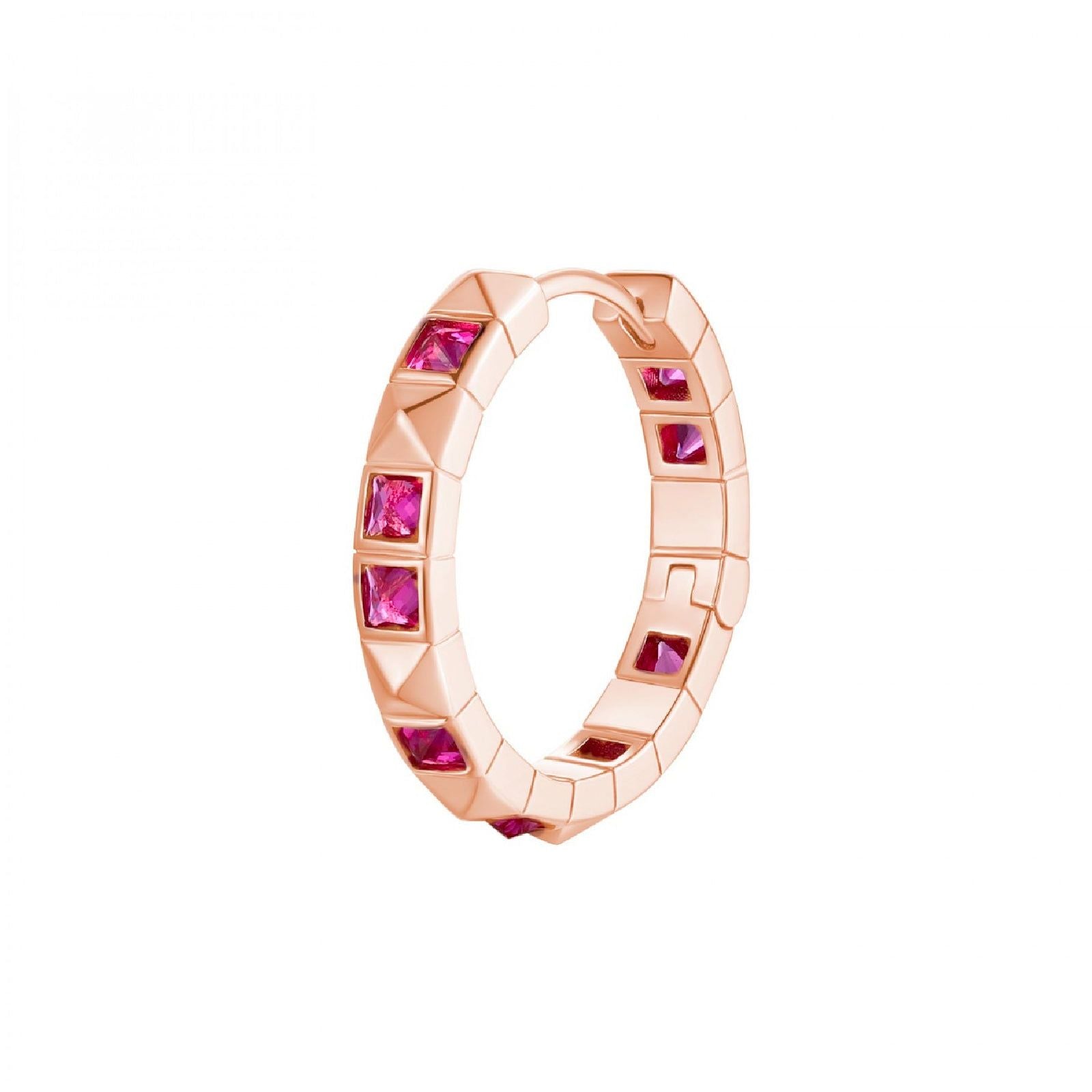 Orecchini Rosato Cubica da donna RZCU90-1