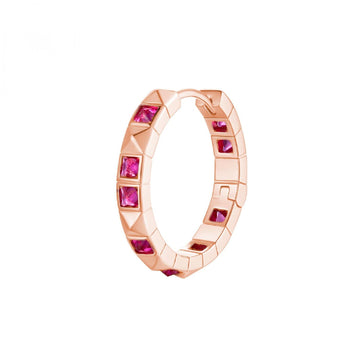 Orecchini Rosato Cubica da donna RZCU90-1