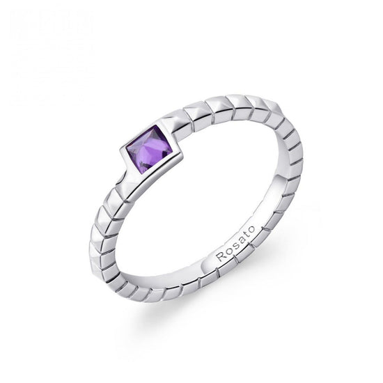 Anello Rosato Cubica da donna RZCU98-1