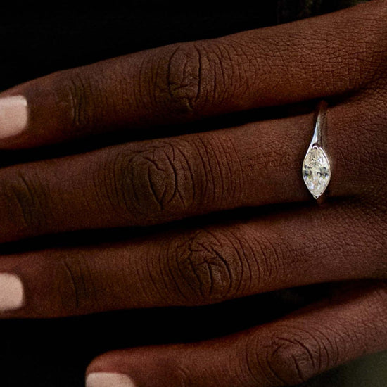 Anello solitario Rosato Gaia donna in argento con zircone centrale RZGA60-2