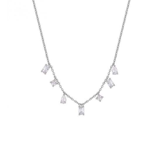 Collana donna Rosato Gemma in argento con ciondoli di zirconi lontani RZGE06-1