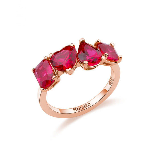Anello Rosato Gemma da donna RZGE32-1