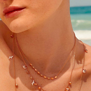 Collana Rosato Into The Blue da donna