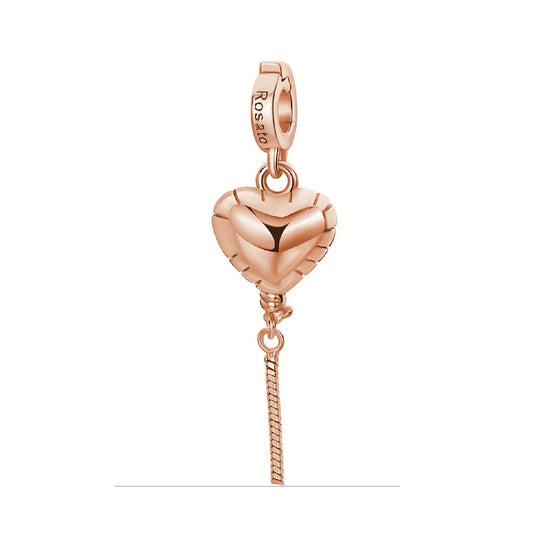 Charm donna Rosato Storie argento rosé con palloncino a cuore RZLE074-1