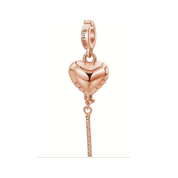 Charm donna Rosato Storie argento rosé con palloncino a cuore RZLE074-1