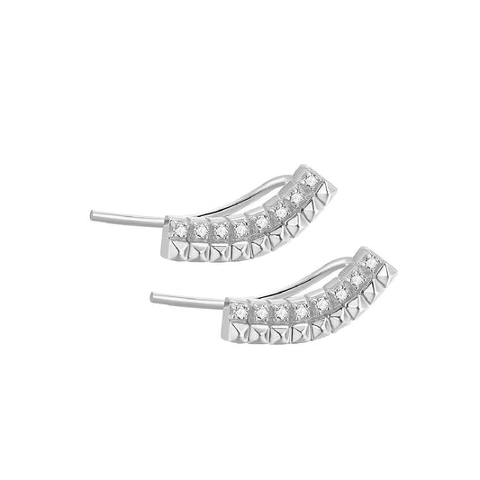 Orecchini Rosato Cubica da donna RZO040-1