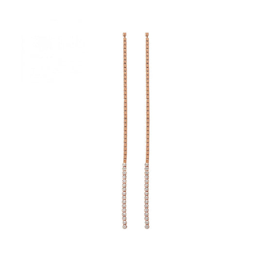 Orecchini Rosato Cubica da donna RZO045-1
