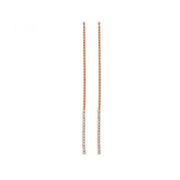 Orecchini Rosato Cubica da donna RZO045-1