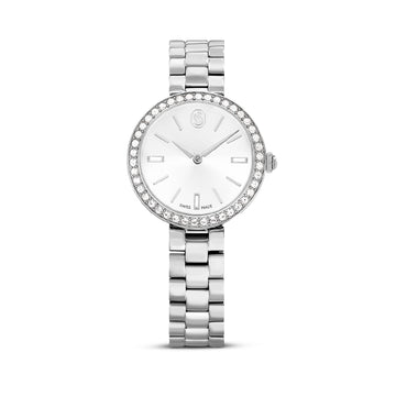 OROLOGIO SWAROVSKI IN ACCIAIO INOSSIDABILE CON CRISTALLI S.5672998