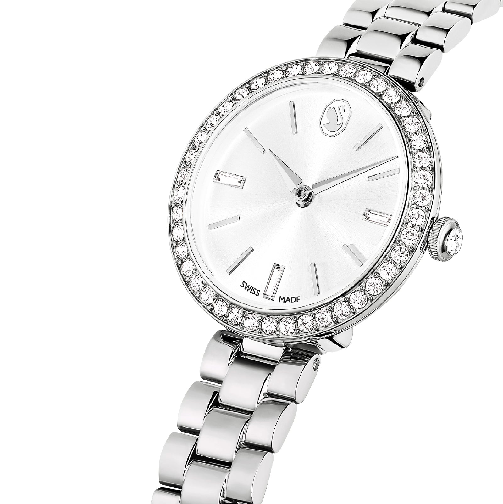 OROLOGIO SWAROVSKI IN ACCIAIO INOSSIDABILE CON CRISTALLI S.5672998