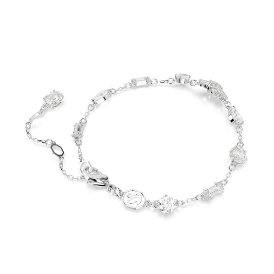 BRACCIALE SWAROVSKI CON PLACCATURA IN RODIO E ZIRCONI S.5691485