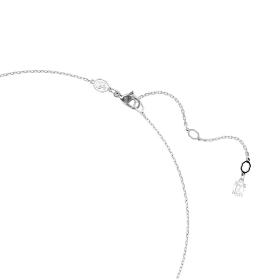 COLLANA GIROCOLLO SWAROVSKI CON PLACCATURA IN RODIO E ZIRCONI S.5692637