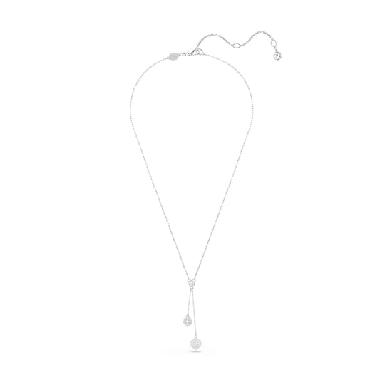 COLLANA PENDENTE SWAROVSKI PLACCATA IN RODIO CON CRISTALLI S.5693207