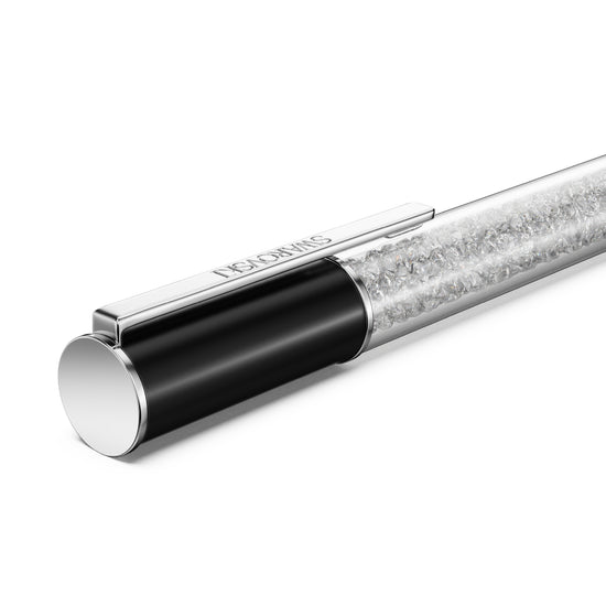 PENNA A SFERA SWAROVSKI LACCATA NERA CON CRISTALLI S.5694180