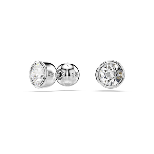 Orecchini a lobo Swarovski placcati in rodio con cristallo S.5696073
