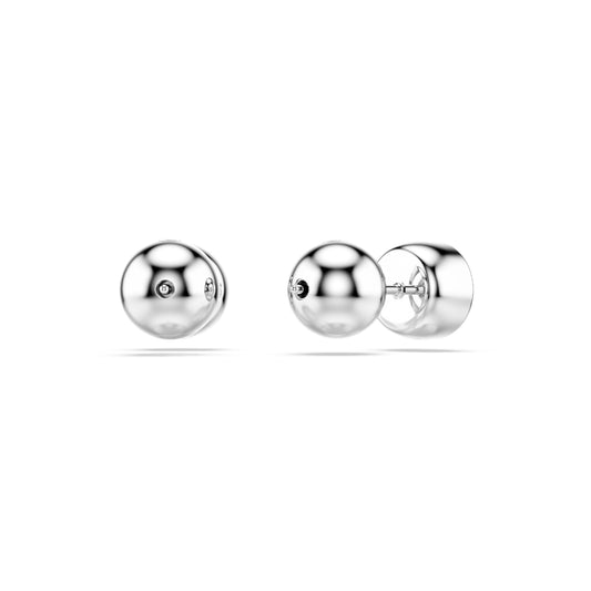 Orecchini a lobo Swarovski placcati in rodio con cristallo S.5696073