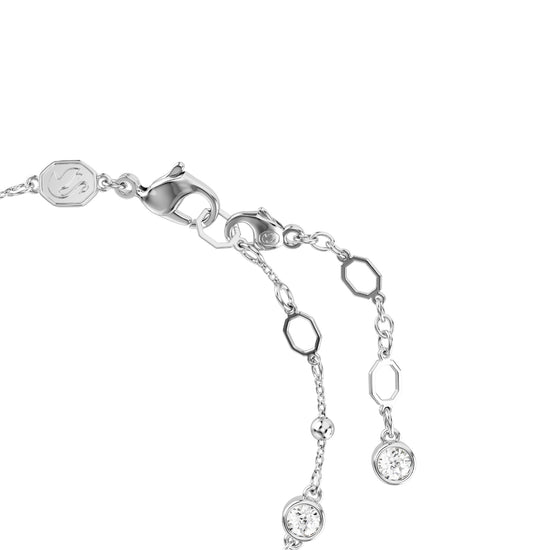 BRACCIALE SWAROVSKI PLACCATO IN RODIO CON CRISTALLI BIANCHI S.5696079