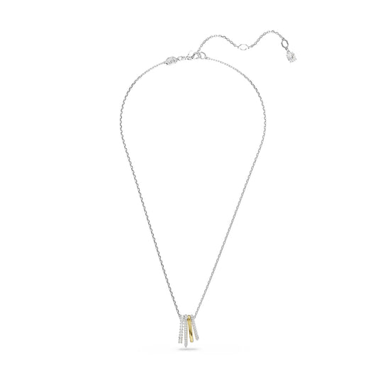 COLLANA PENDENTE SWAROVSKI CON MIX DI PLACCATURE E ZIRCONI S.5696626
