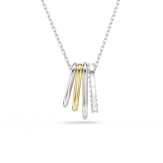 COLLANA PENDENTE SWAROVSKI CON MIX DI PLACCATURE E ZIRCONI S.5696626