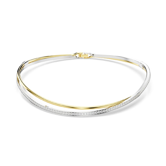 COLLANA GIROCOLLO SWAROVSKI CON MIX DI PLACCATURE E ZIRCONI S.5702408