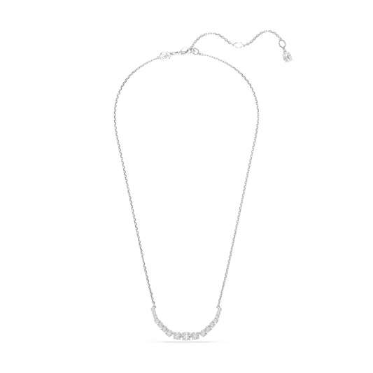 Collana tennis donna Swarovski Matrix rodiato e cristalli MISURA UNICA