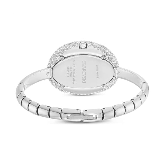 Orologio solo tempo Swarovski Imber cassa ovale e cristalli MISURA UNICA