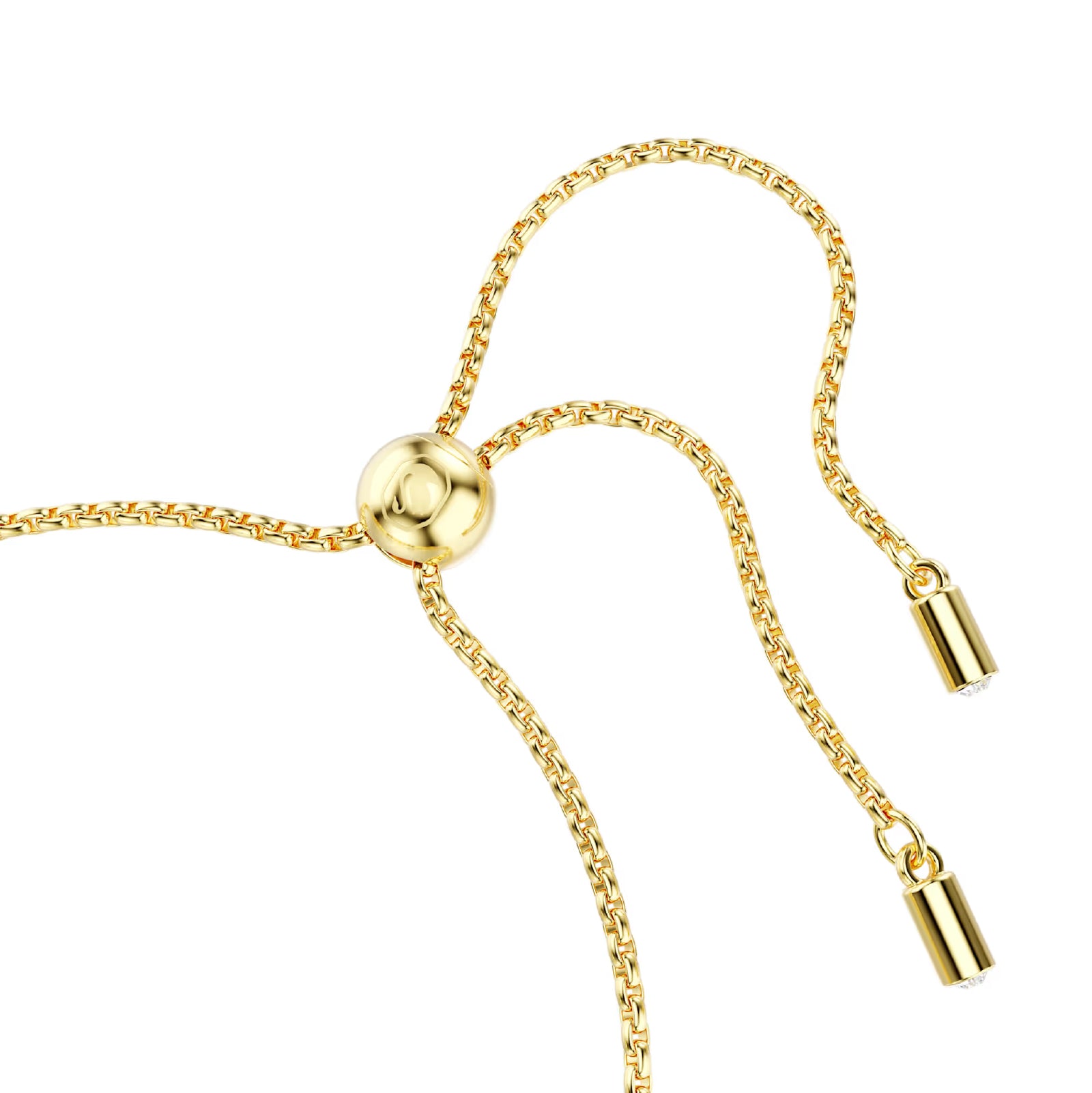 Bracciale tennis donna Swarovski Matrix dorato e cristalli REGOLABILE