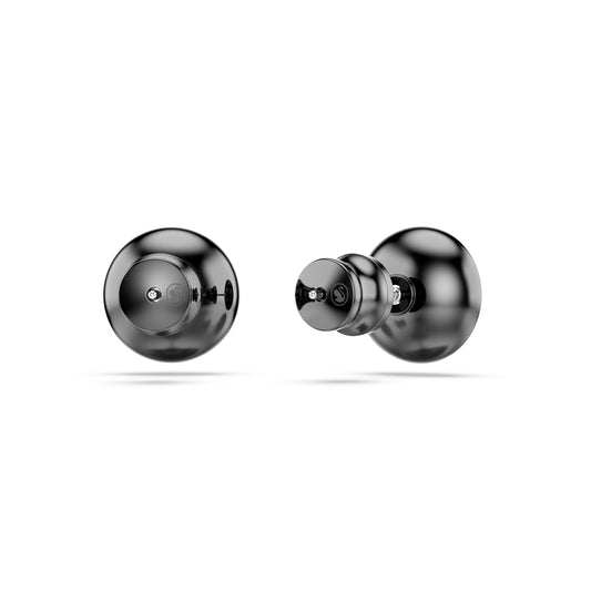 ORECCHINI A LOBO SWAROVSKI PLACCATI IN RUTENIO CON CRISTALLI S.5709413