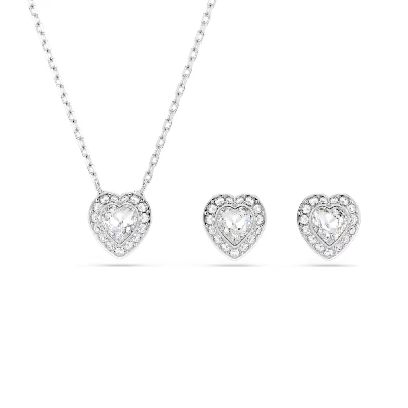 Set Collana e orecchini Ariana Grande x Swarovski a cuore