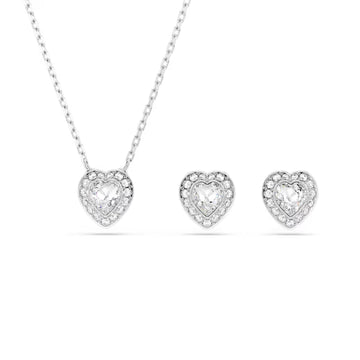 Set Collana e orecchini Ariana Grande x Swarovski a cuore