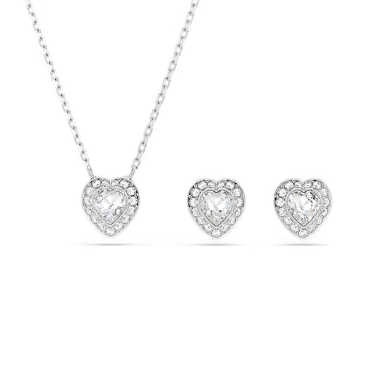 Set Collana e orecchini Ariana Grande x Swarovski a cuore