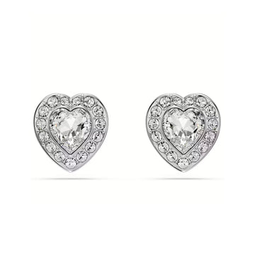 Orecchini a cuore donna Ariana Grande x Swarovski rodiati