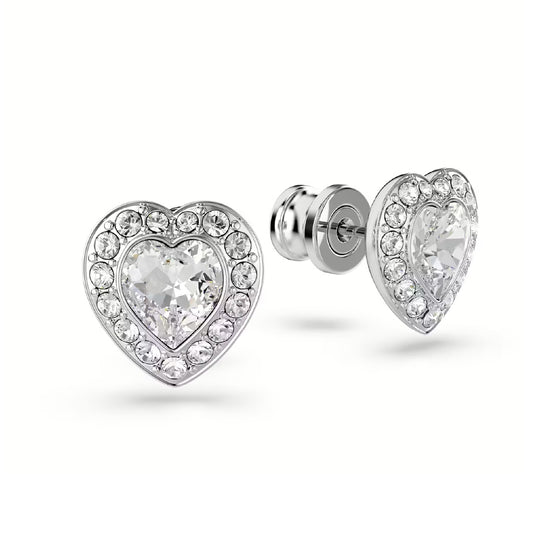 Orecchini a cuore donna Ariana Grande x Swarovski rodiati