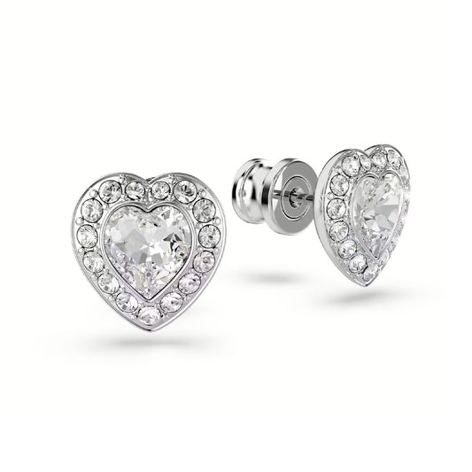 Orecchini a cuore donna Ariana Grande x Swarovski rodiati