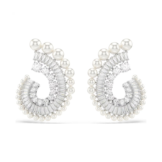 Orecchini pendenti grandi Ariana Grande x Swarovski e perle