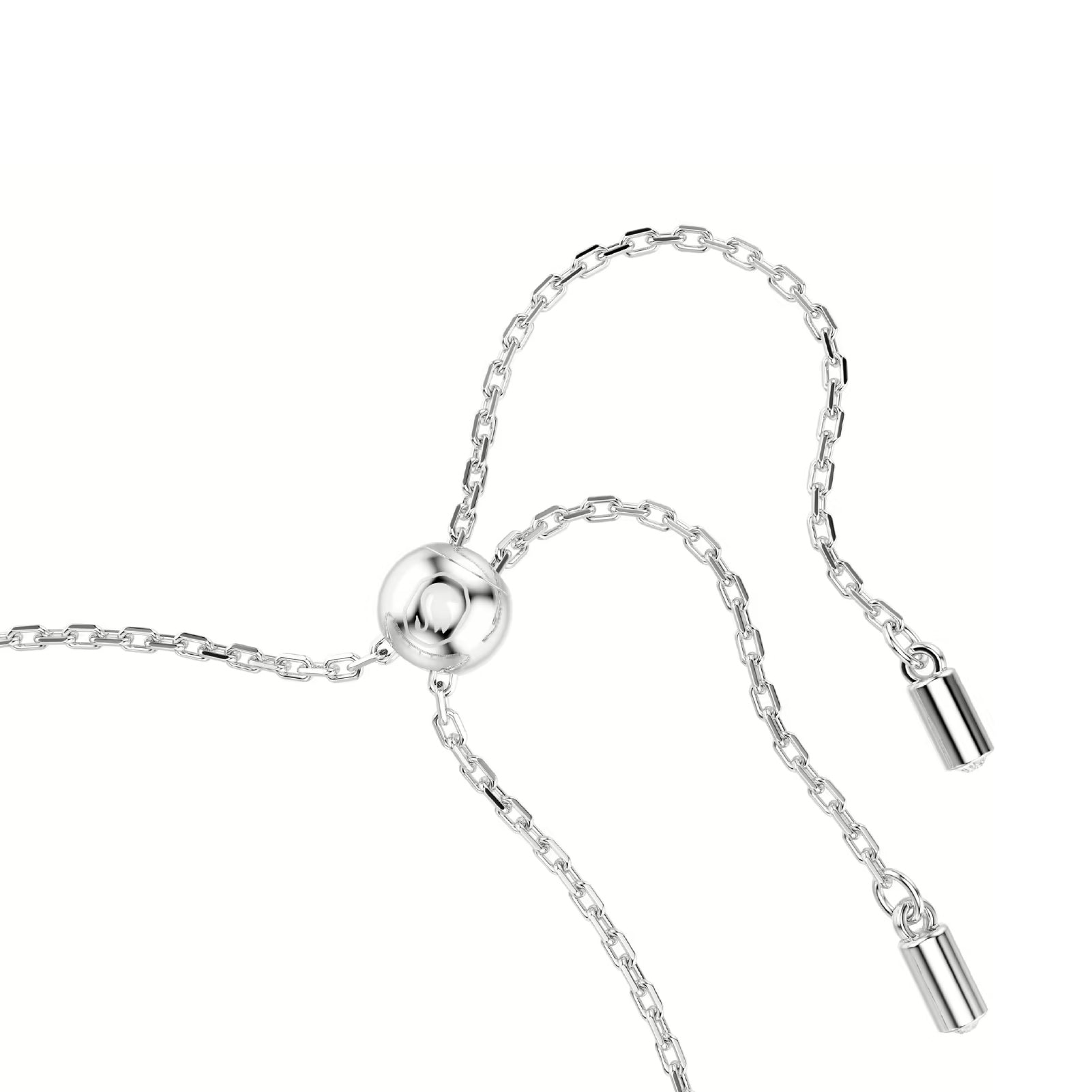 Bracciale tennis Ariana Grande x Swarovski rodiata e perle