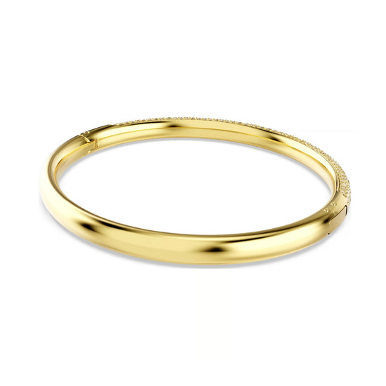 Bracciale rigido donna Swarovski dorato con pavé di cristalli M 58,00 mm x 52,00 mm