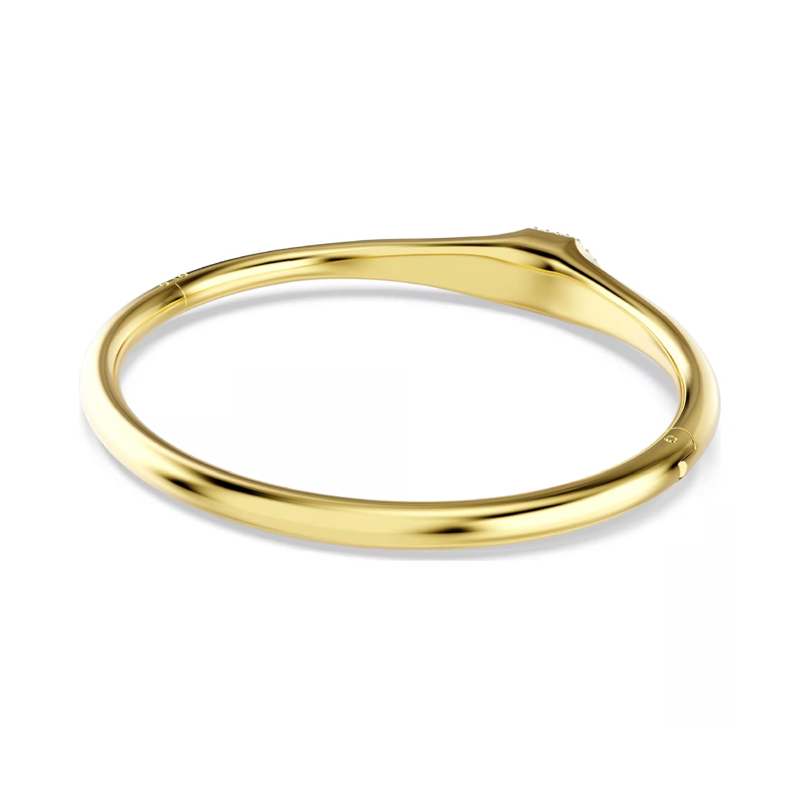Bracciale rigido Swarovski Dextera Octagon placcato oro 17 cm