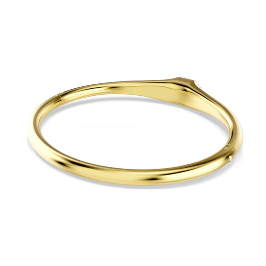 Bracciale rigido Swarovski Dextera Octagon placcato oro 17 cm