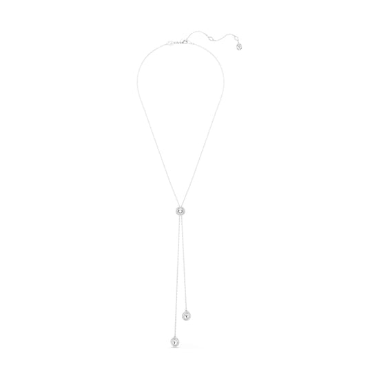 Collana da donna Swarovski rodiato con sfere e cristalli MISURA UNICA