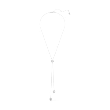 Collana da donna Swarovski rodiato con sfere e cristalli MISURA UNICA