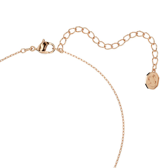 Collana punti luce Swarovski rosé con cristalli bianchi MISURA UNICA